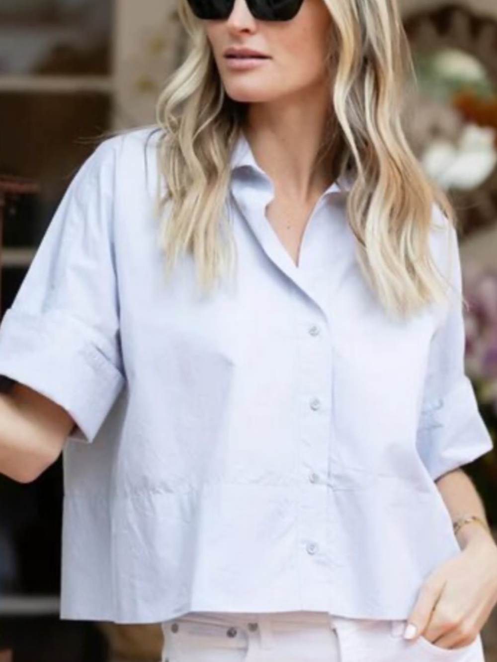 Julia Amory Antibes top Gracie Blue